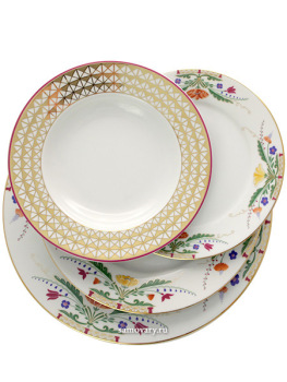 Столовый сервиз форма "Европейская", рисунок "Замоскворечье" 6/24, Императорский фарфоровый завод