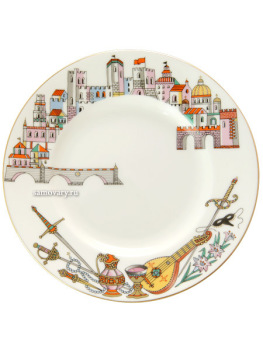 Комплект кофейный форма "Майская", рисунок "Ромео и Джульетта", Императорский фарфоровый завод