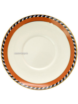 Чашка с блюдцем чайная форма "Билибина" рисунок "Василиса", Императорский фарфоровый завод