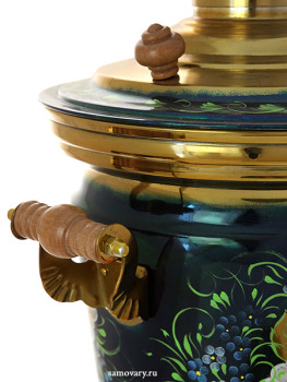 Электрический самовар 4 литра с художественной росписью "Ромашки", арт. 155991