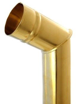 Труба для самовара желтая (латунь)