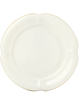 3-x предметный чайный комплект форма "Наташа" рисунок "Золотая лента", Императорский фарфоровый завод