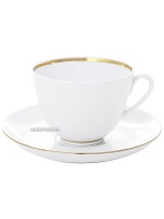 Чашка с блюдцем чайная форма "Весенняя", рисунок "Белоснежка", Императорский фарфоровый завод