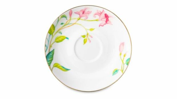 Чашка с блюдцем форма "Весеняя-2" рисунок "Сад мечты", Императорский фарфоровый завод