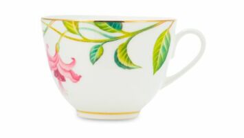 Чашка с блюдцем форма "Весеняя-2" рисунок "Сад мечты", Императорский фарфоровый завод