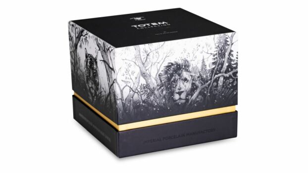 Подарочный набор Тотем Волк Императорский фарфоровый завод