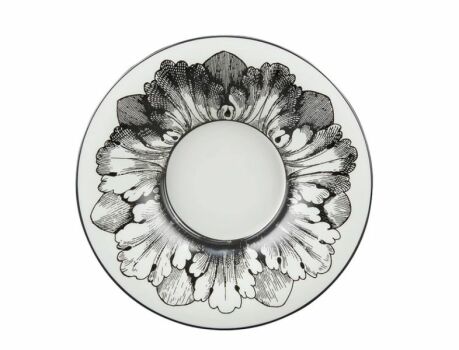 Чашка с блюдцем чайная форма "Юлия", рисунок "Сысоев. Волшебный сад II", Императорский фарфоровый завод