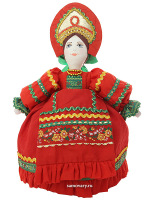 Кукла для улучшения заваривания чая "Маня в красном"