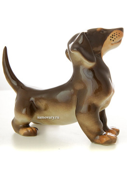 Скульптура "Такса" б.р., Императорский фарфоровый завод