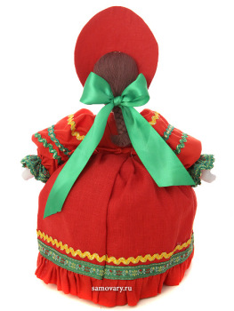 Кукла для улучшения заваривания чая "Маня в красном"